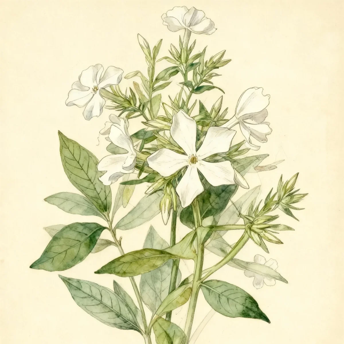 Wild sweet William (Phlox divaricata 'Fuller's White')