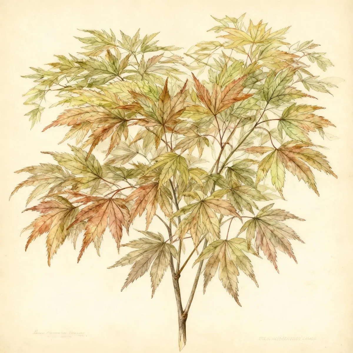 Japanese maple (Acer palmatum 'Omurayama')