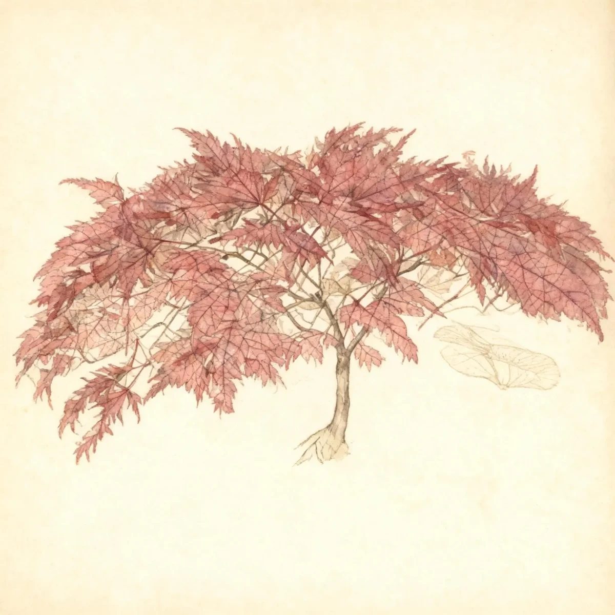 Japanese maple (Acer palmatum 'Red Select')