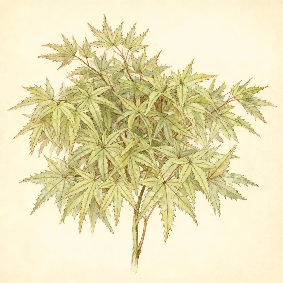 Japanese maple (Acer palmatum 'Sharp's Pygmy')