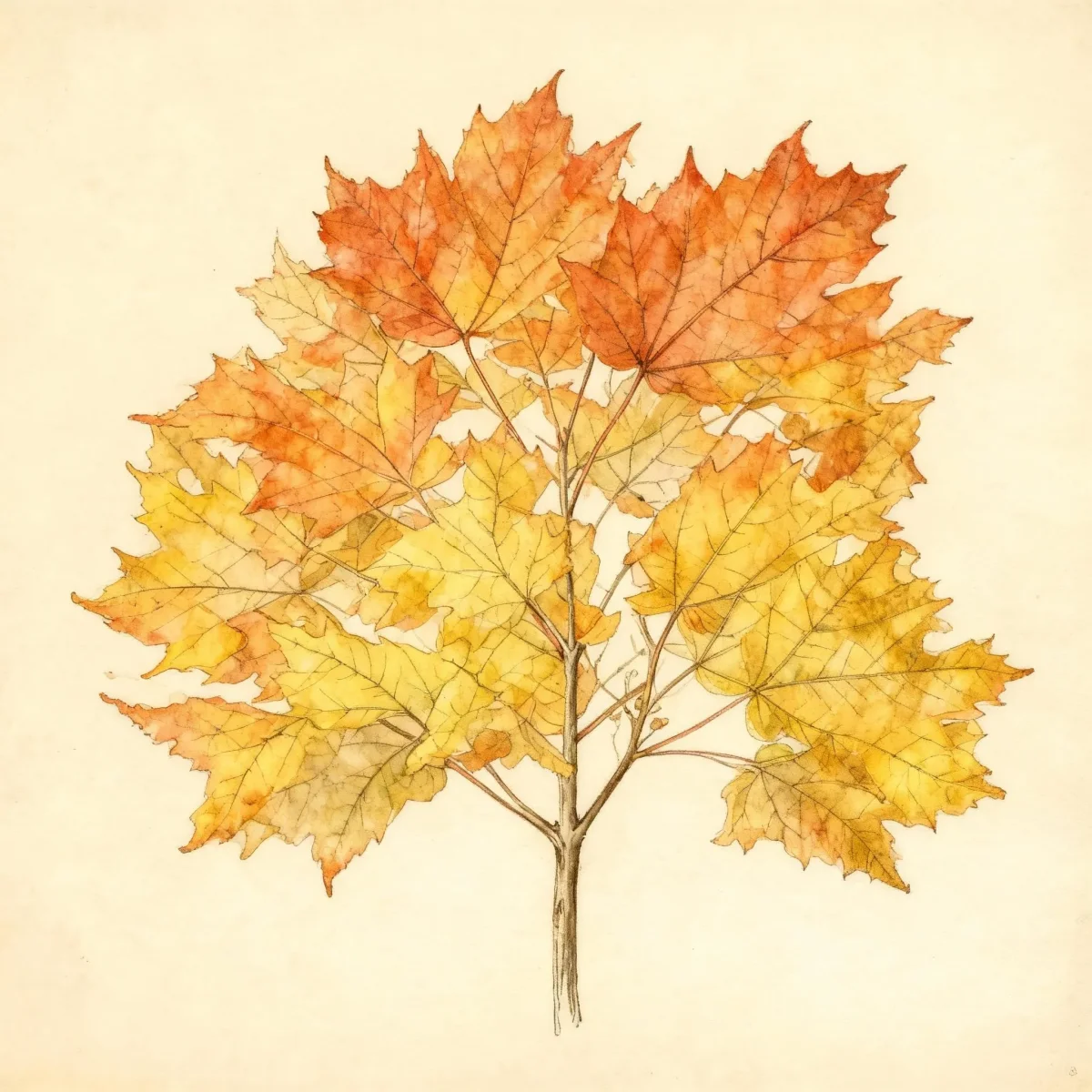 Red maple (Acer rubrum 'Northwood')