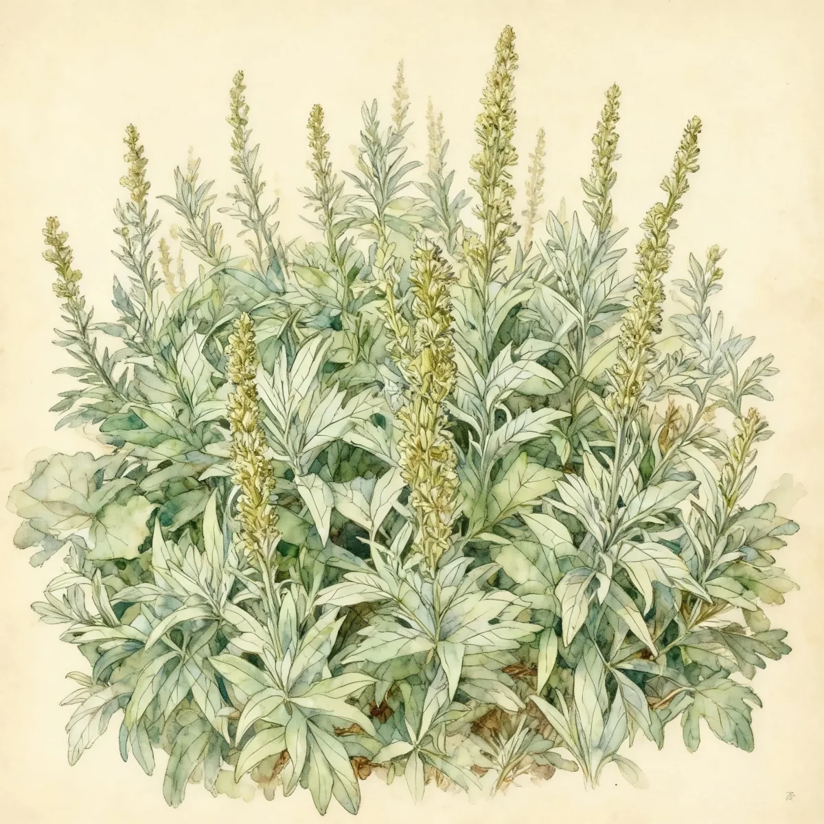 Western mugwort (Artemisia ludoviciana 'Valerie Finnis')