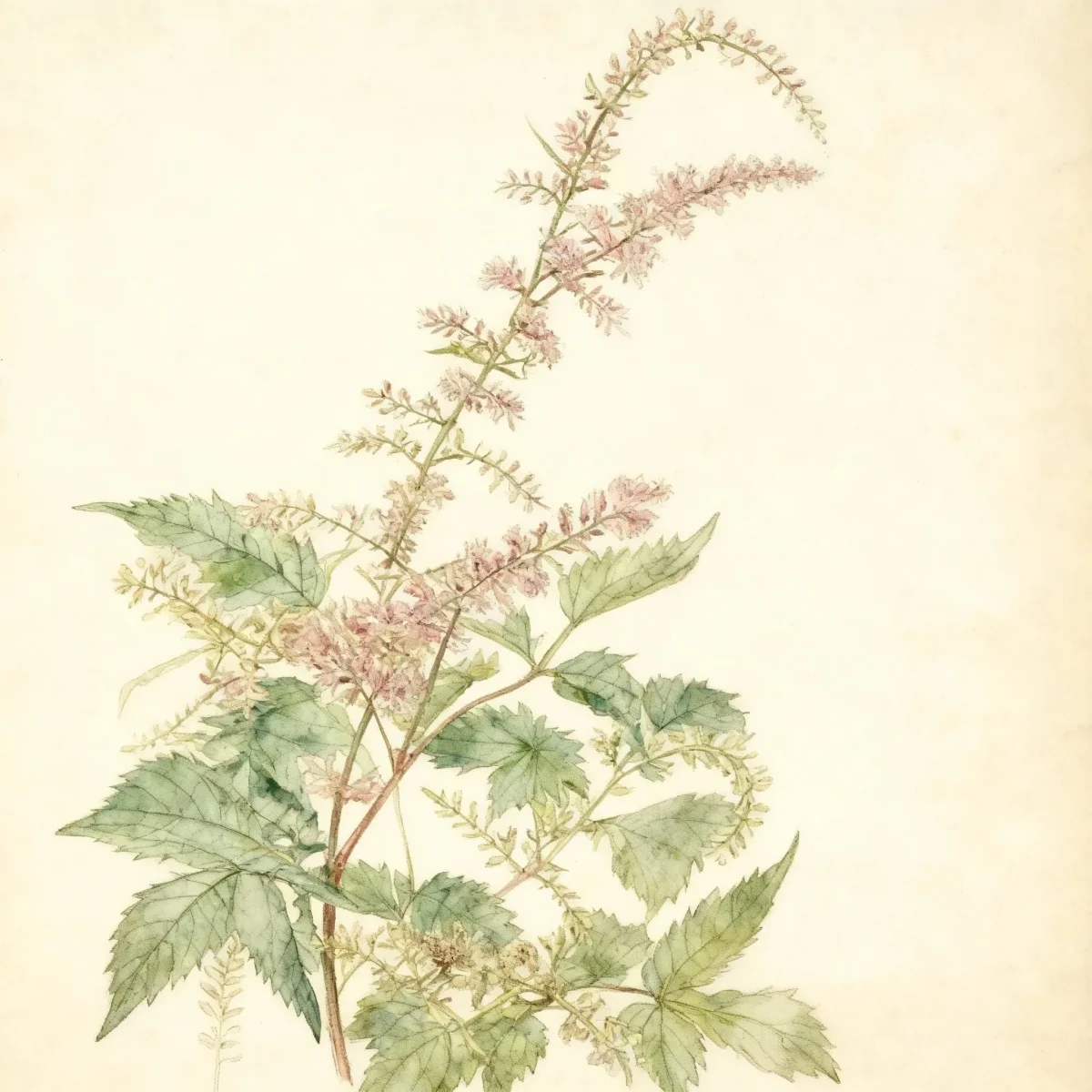 Chinese astilbe (Astilbe chinensis 'Darwin's Surprise')