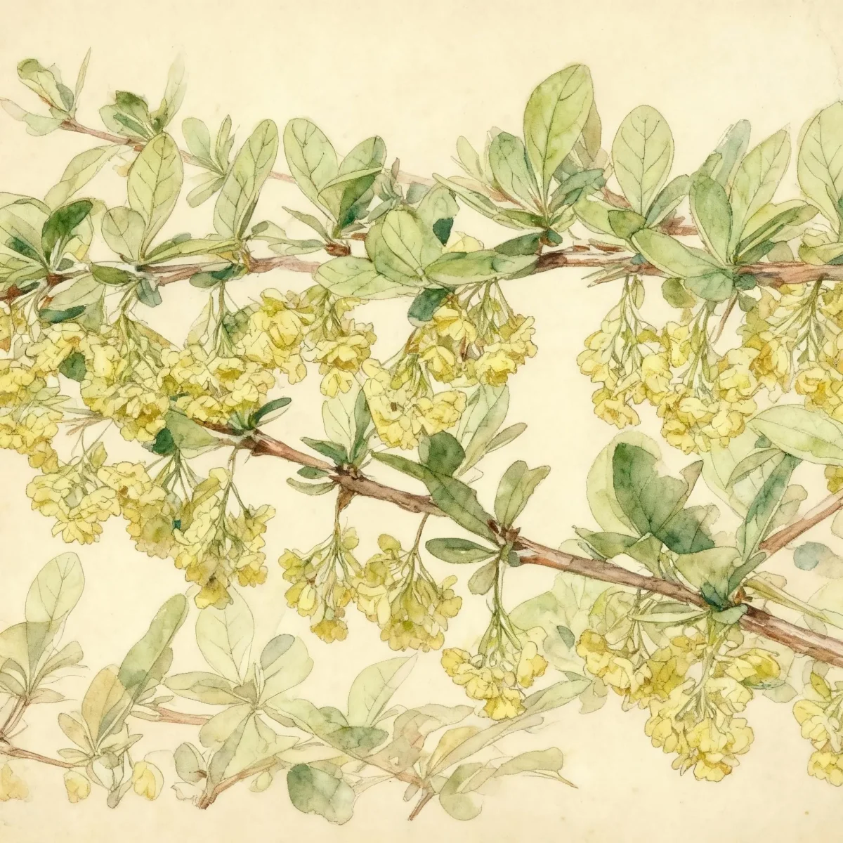 Japanese barberry (Berberis 'Tara' EMERALD CAROUSEL)