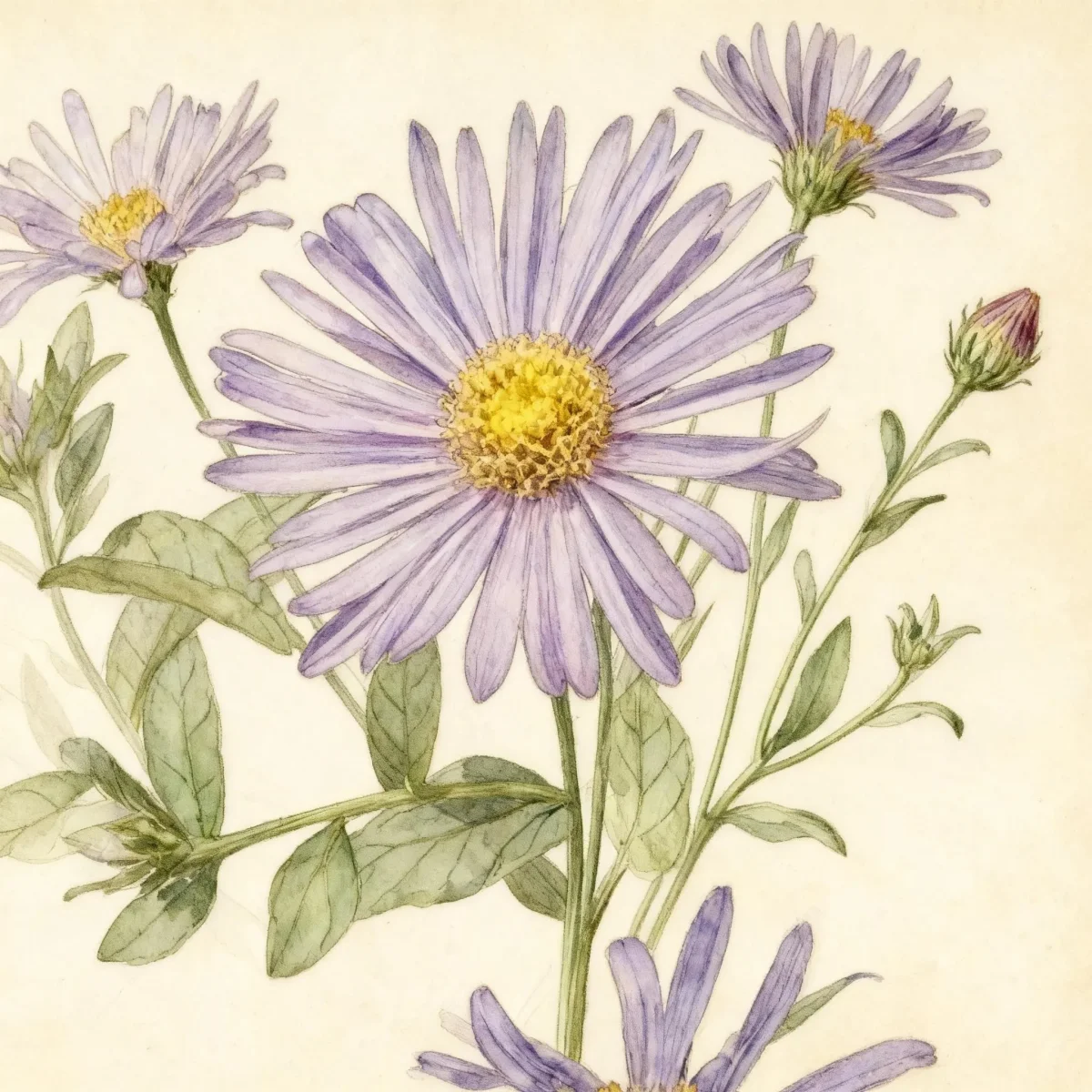 Aster (Aster × frikartii 'Wunder von Stafa')