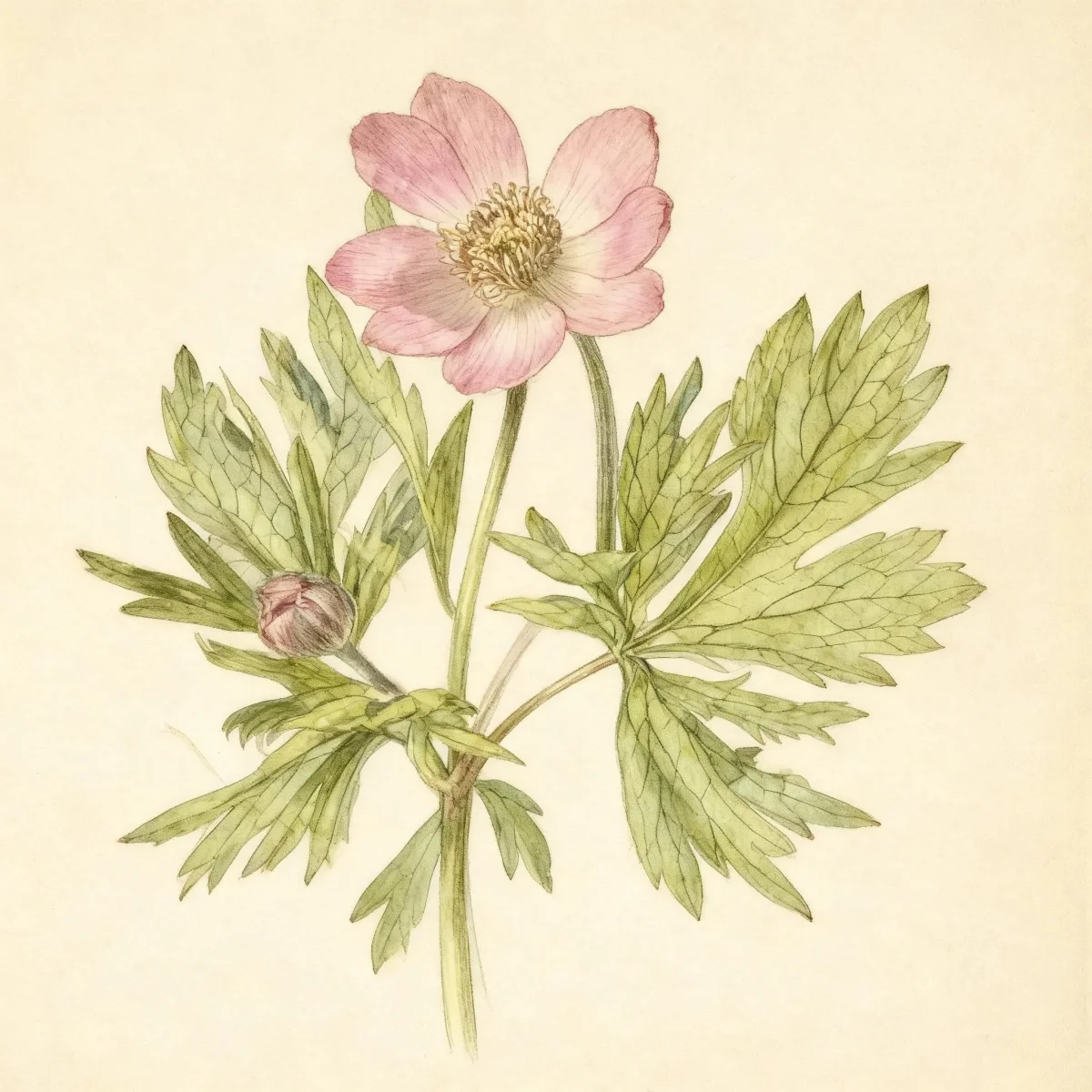 Windflower (Anemone × lesseri)