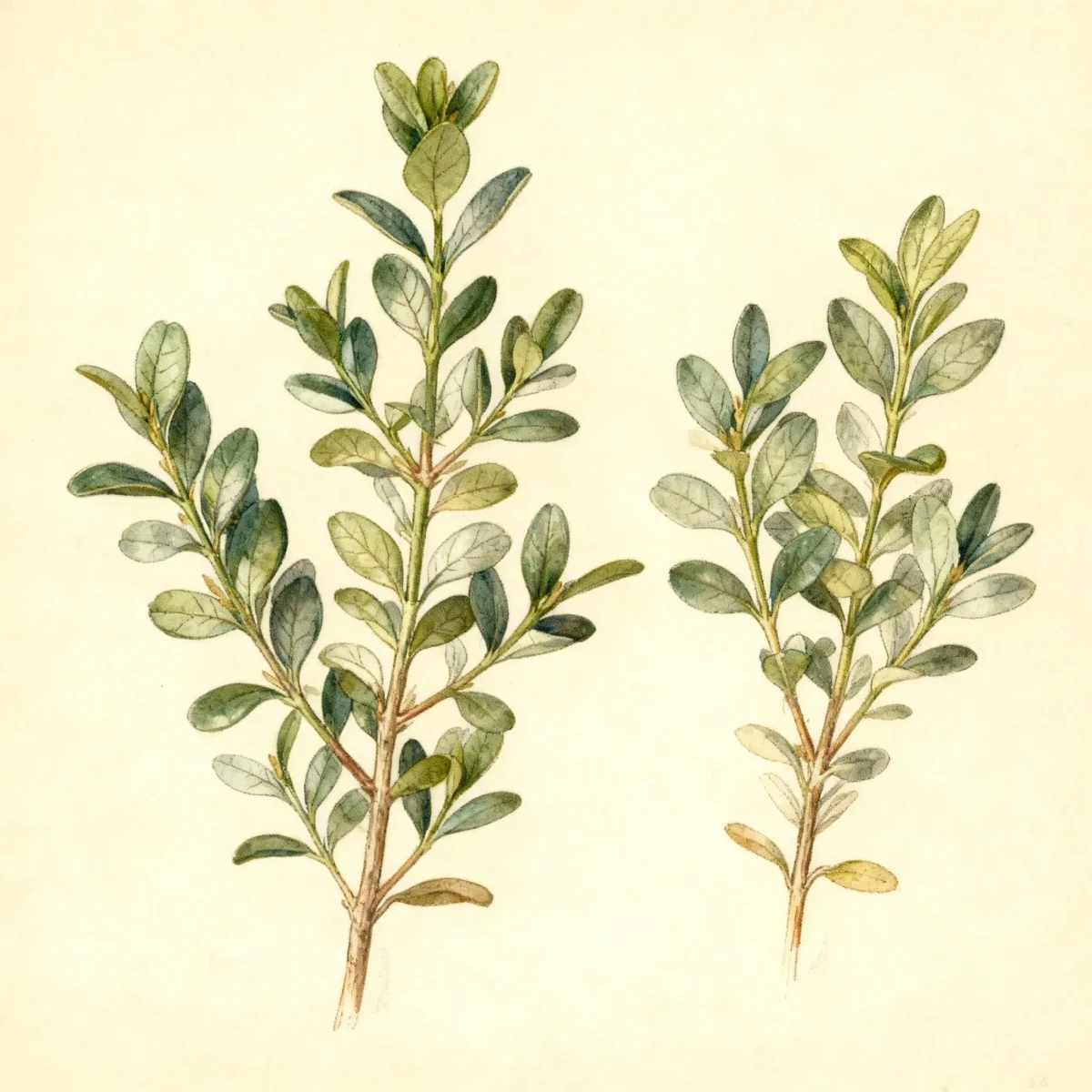 Boxwood (Buxus microphylla 'Green Pillow')