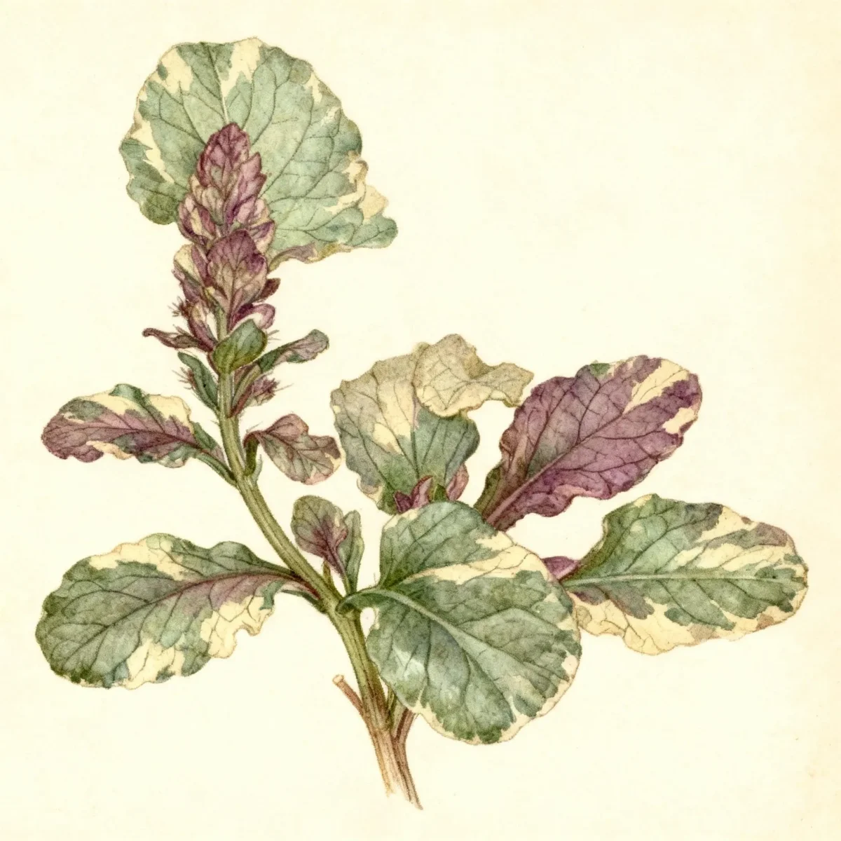 Bugleweed (Ajuga reptans 'Burgundy Glow')