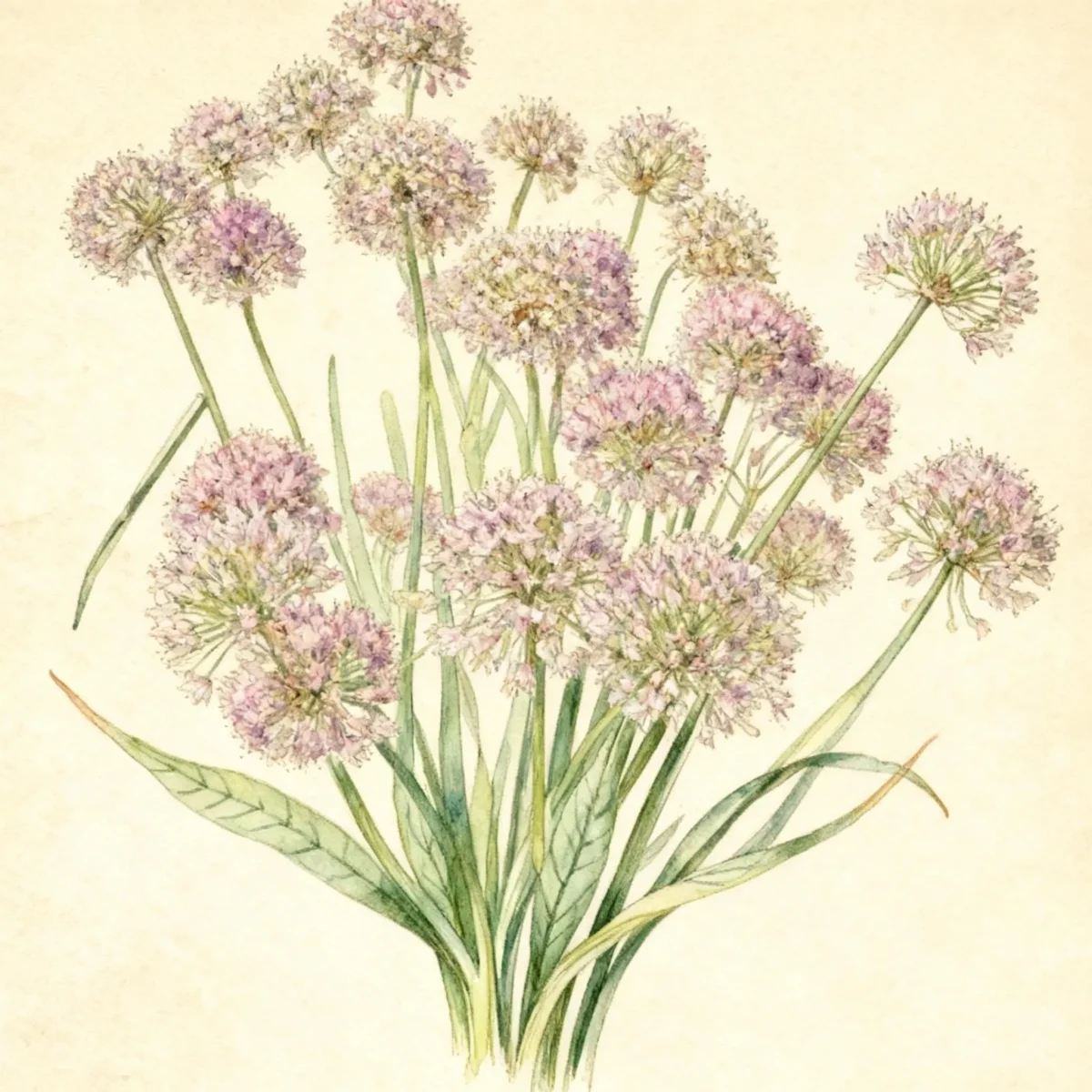 Ornamental onion (Allium thunbergii 'Ozawa')