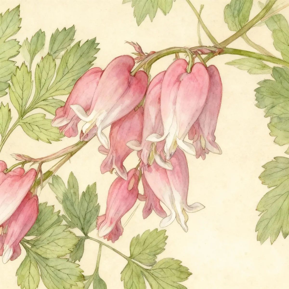 Bleeding heart (Dicentra 'Adrian Bloom')