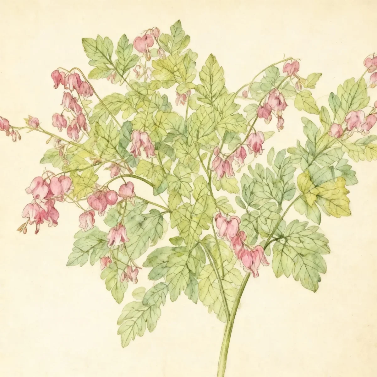 Bleeding heart (Dicentra 'Luxuriant')