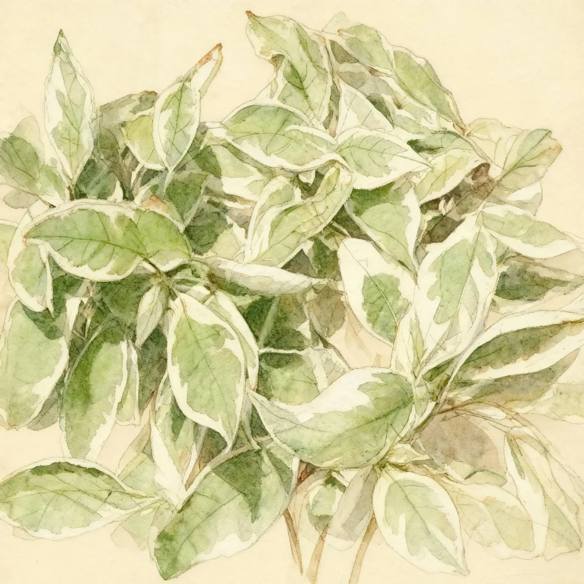 Tatarian dogwood (Cornus alba 'Bailhalo' IVORY HALO)