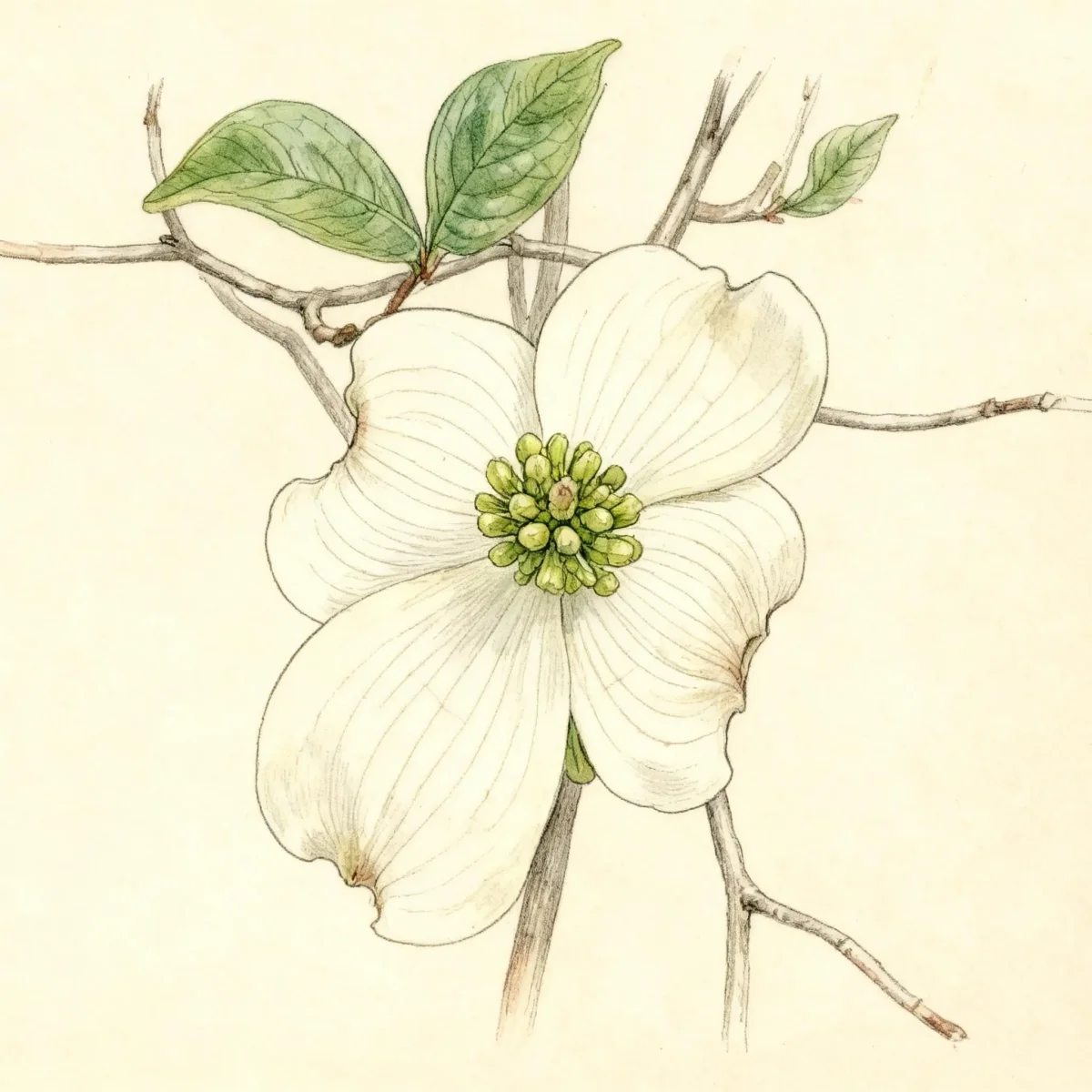 Flowering dogwood (Cornus florida 'Ozark Spring')