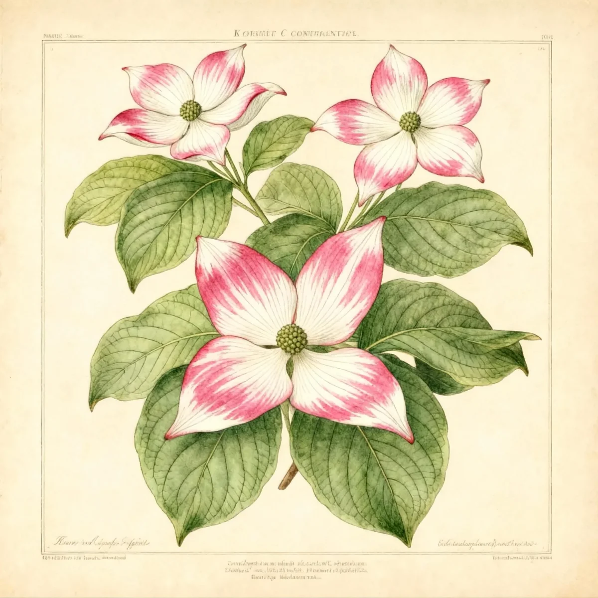 Kousa dogwood (Cornus kousa 'Fireworks')