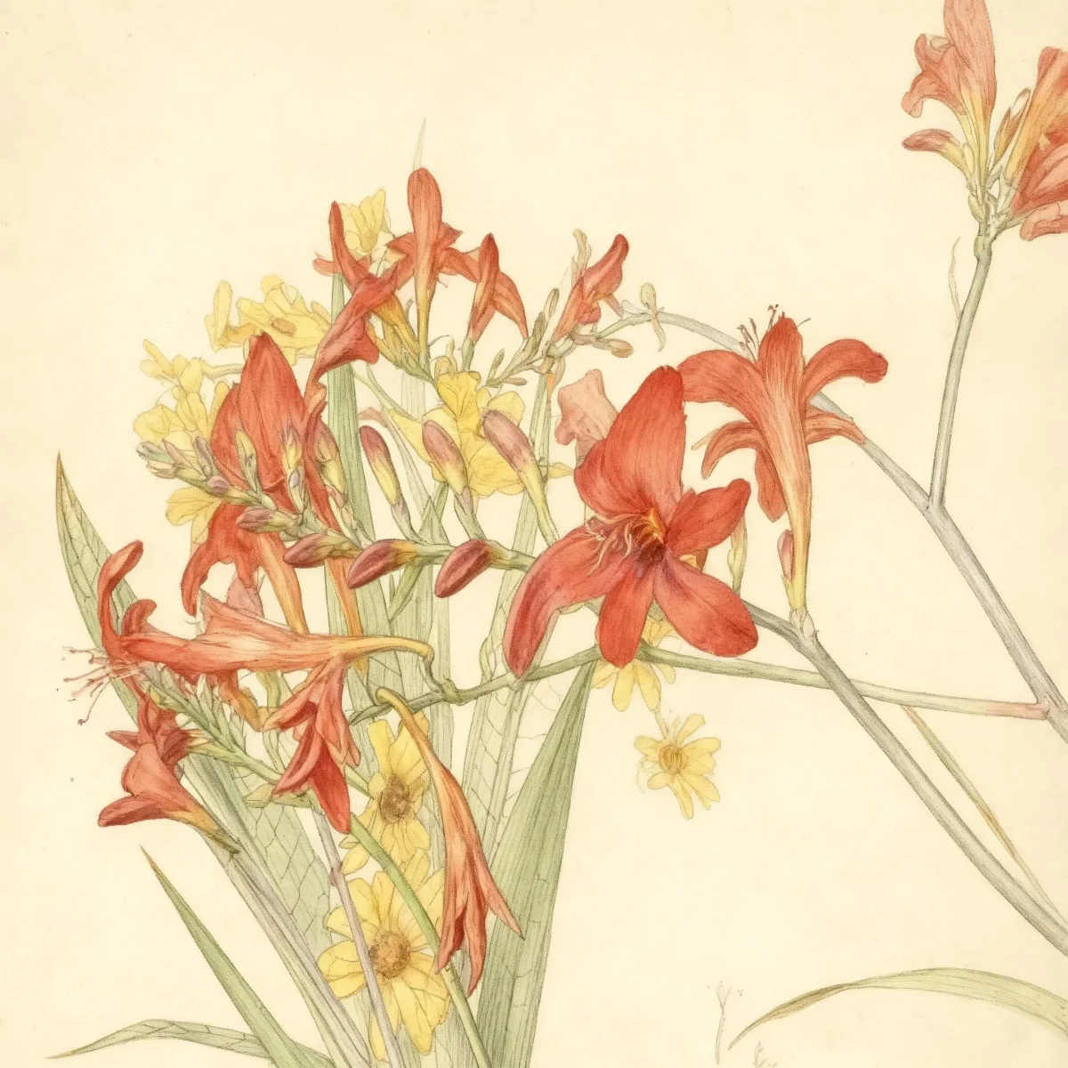 Montbretia (Crocosmia 'Lucifer')
