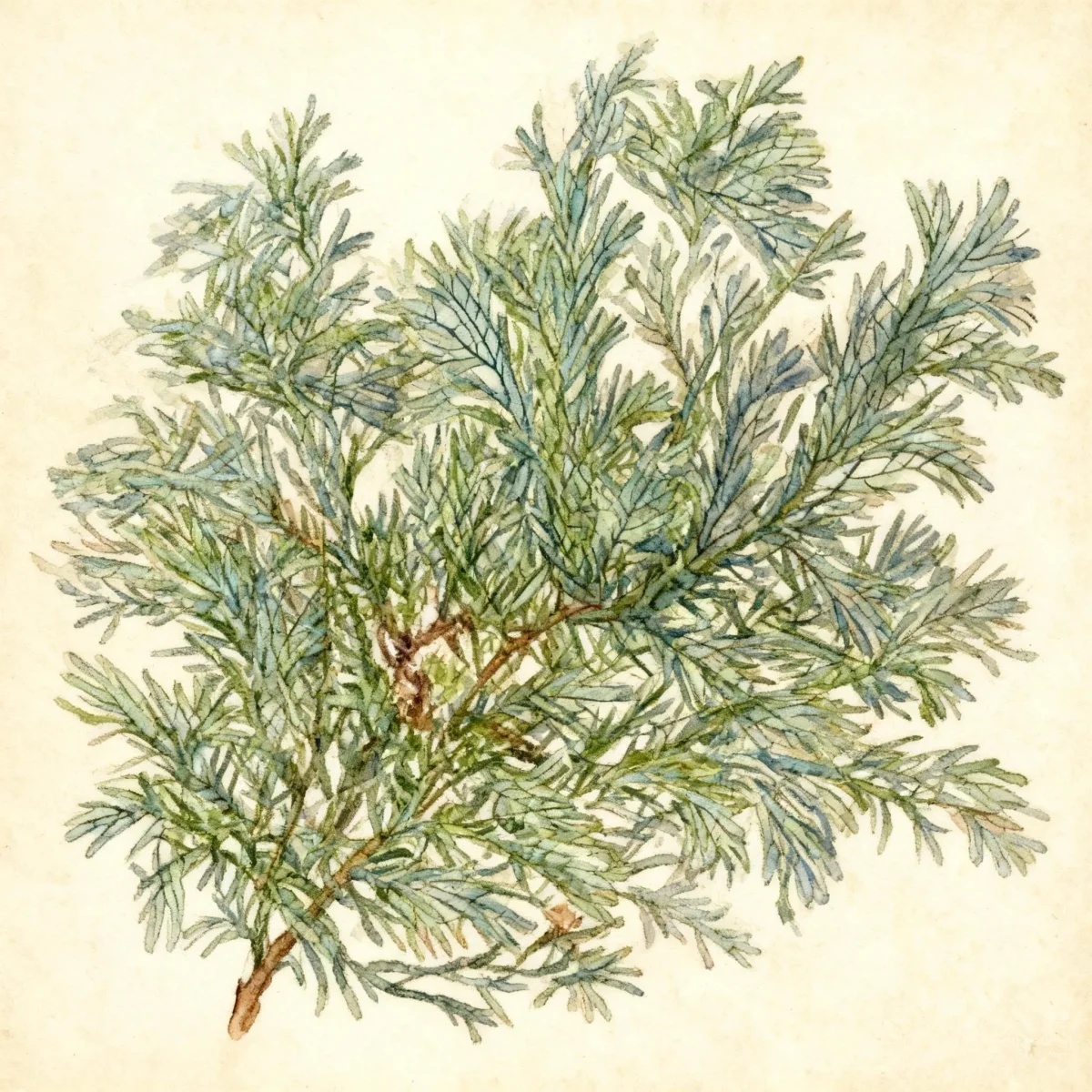 Japanese falsecypress (Chamaecyparis pisifera 'Boulevard')