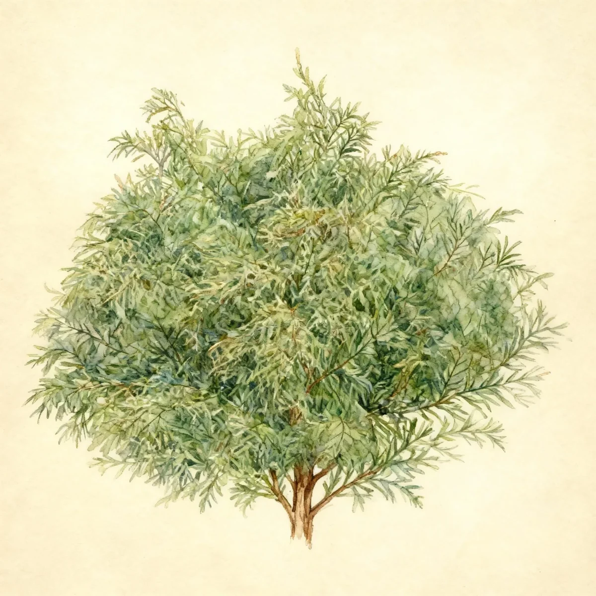 Japanese falsecypress (Chamaecyparis pisifera 'Sungold')