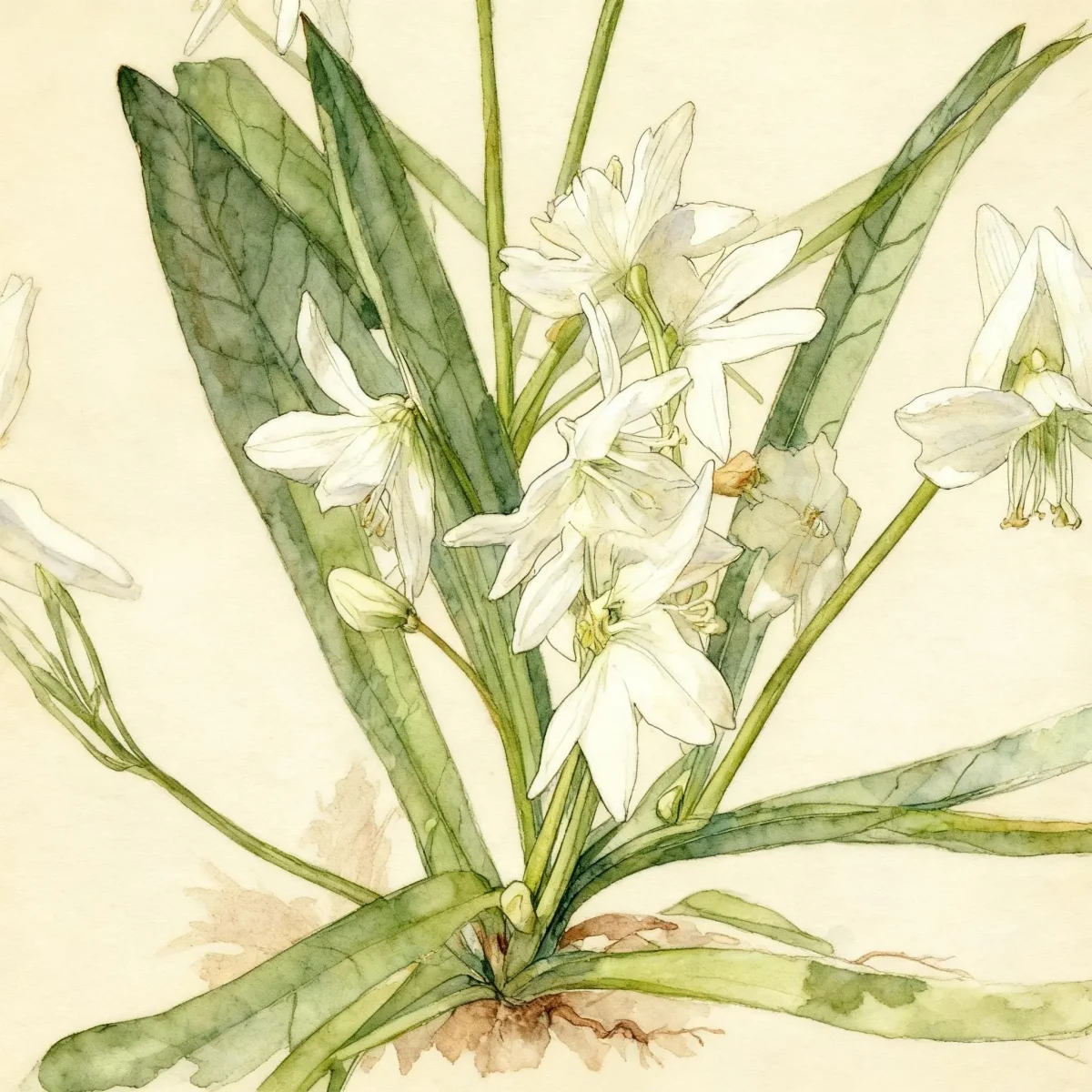 Glory of the snow (Chionodoxa luciliae 'Alba')