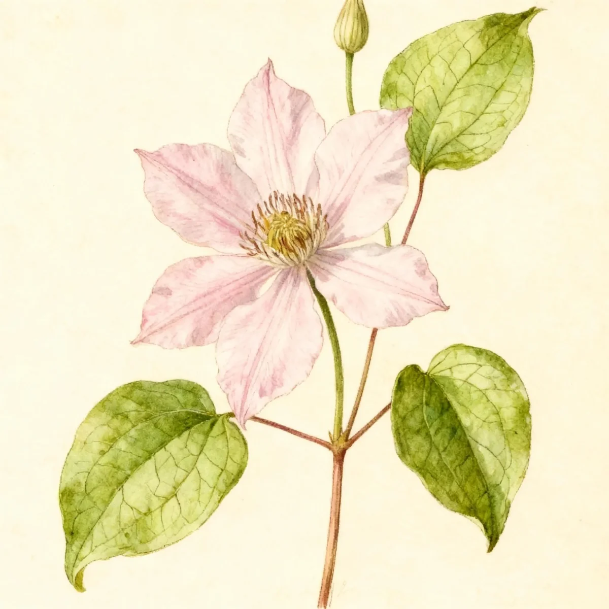 Clematis (Clematis 'Belle of Woking')