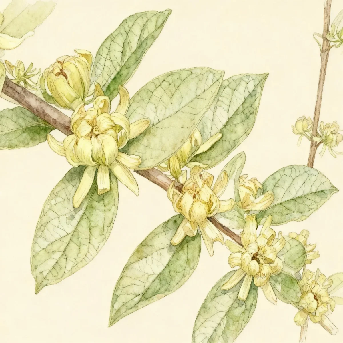 Carolina allspice (Calycanthus floridus 'Athens')