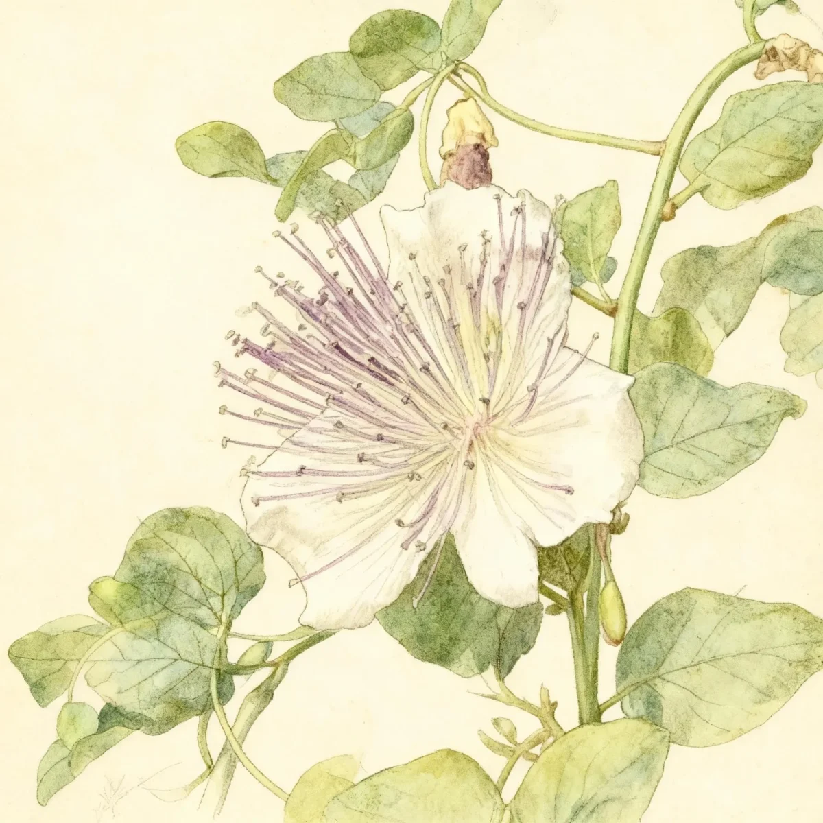 Caper (Capparis spinosa var. inermis)