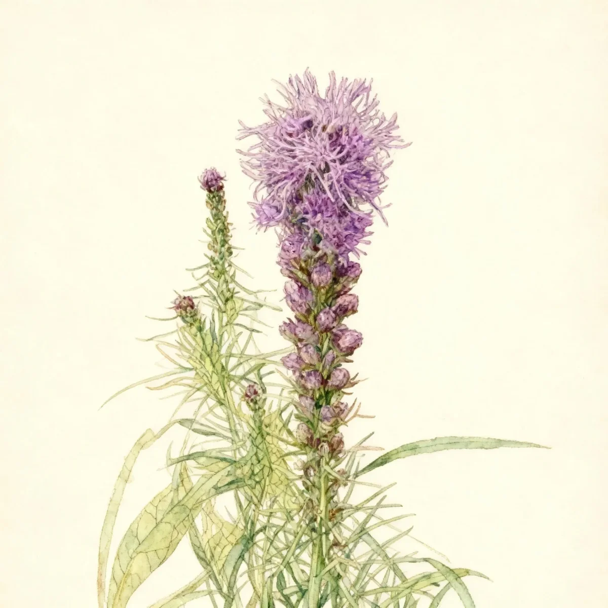 Blazing star (Liatris spicata 'Kobold')
