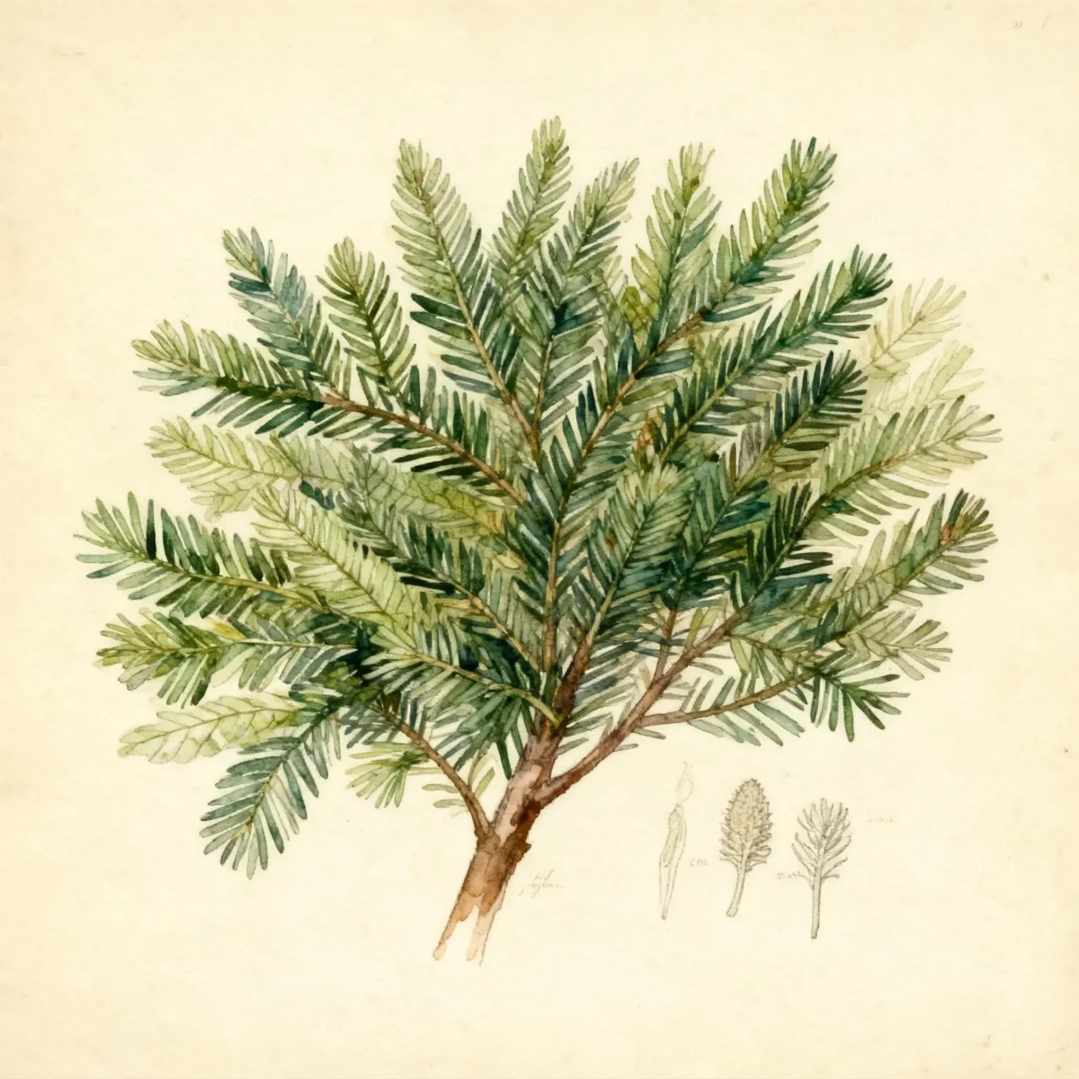 Cow's tail pine (Cephalotaxus harringtonia 'Duke Gardens')