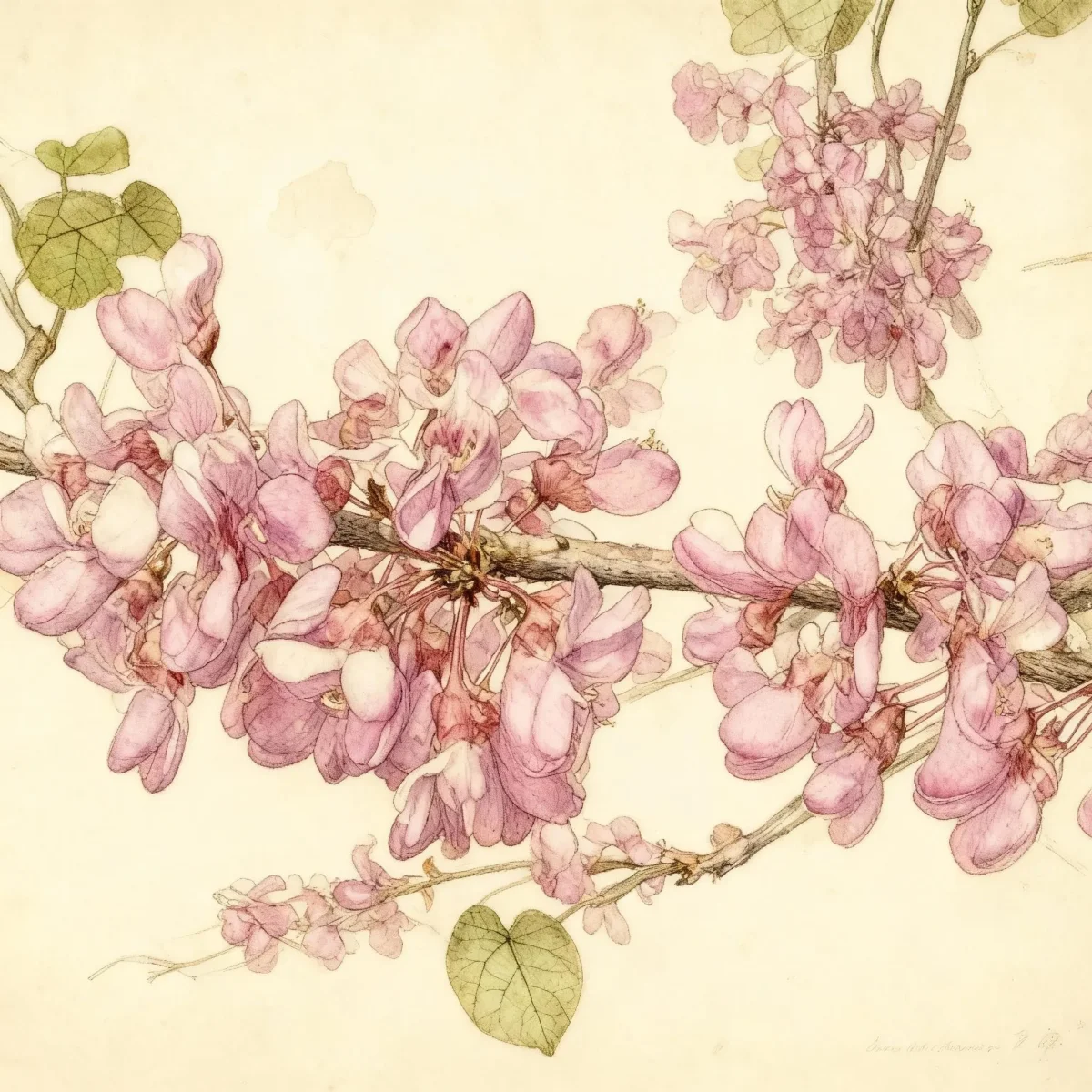 Chinese redbud (Cercis chinensis 'Avondale')