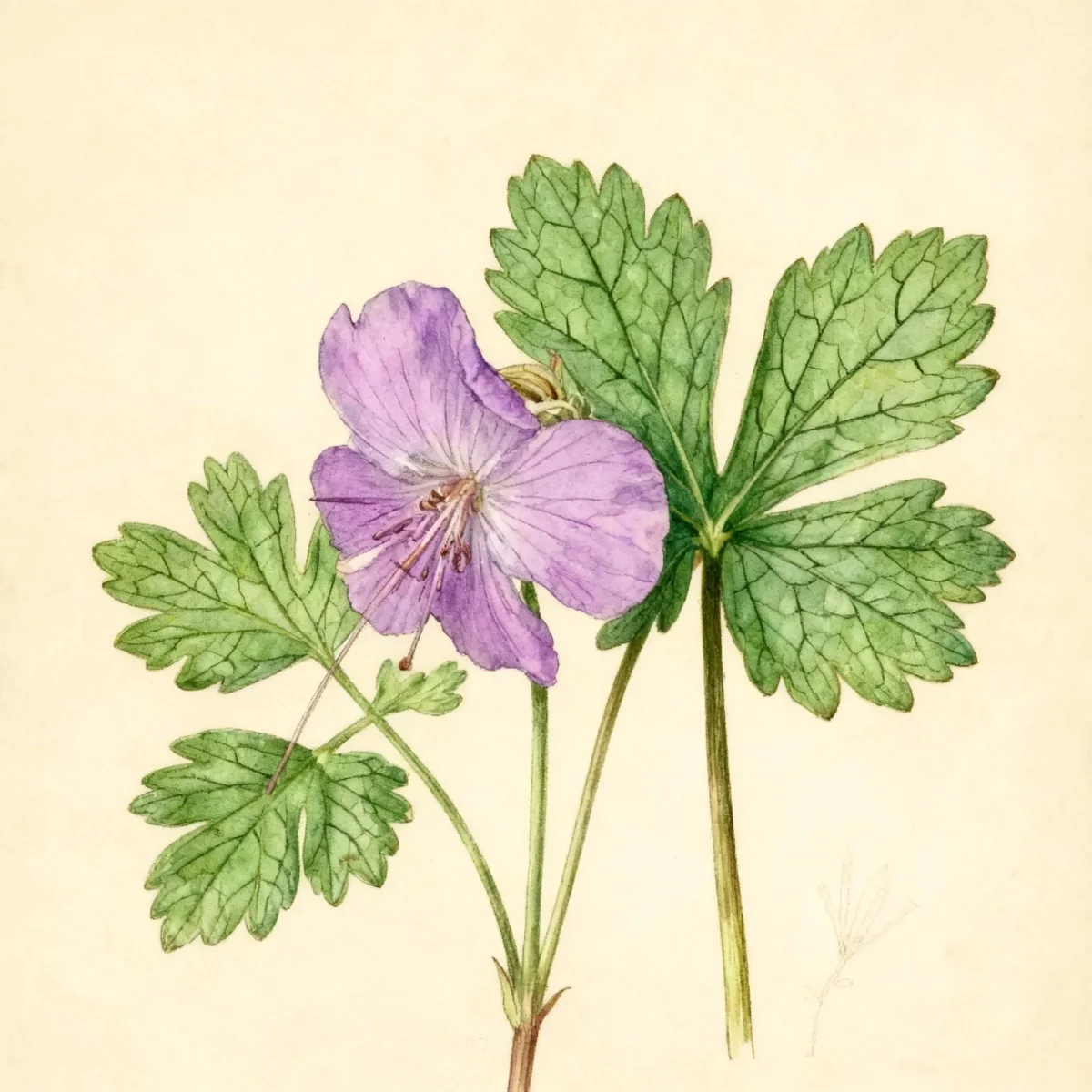 Hardy geranium (Geranium × cantabrigiense 'Karmina')