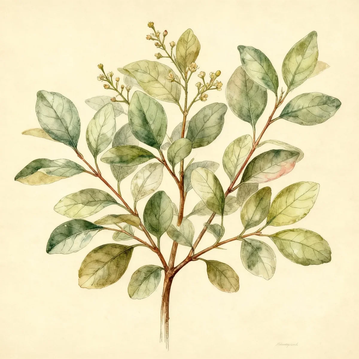 Dwarf-winged burning bush (Euonymus alatus 'Compactus')