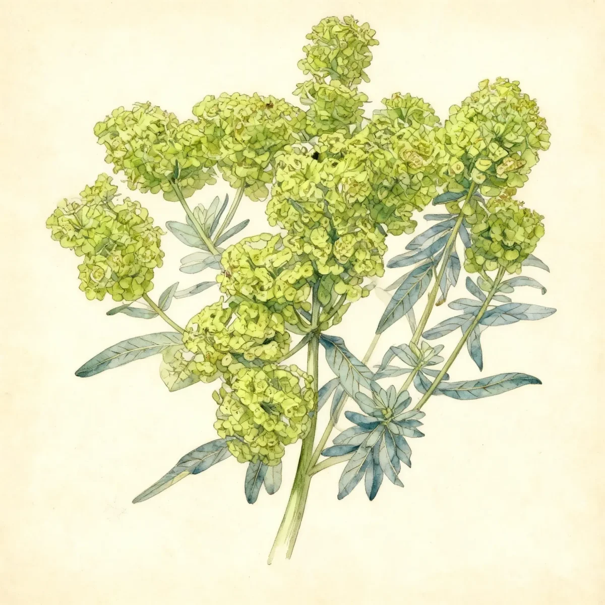 Spurge (Euphorbia characias subsp. wulfenii)