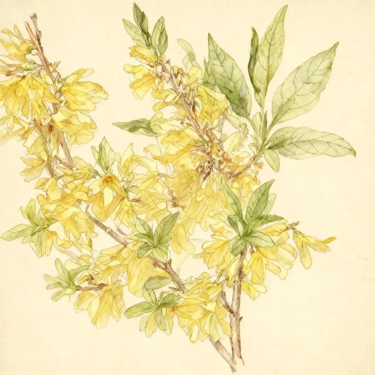 Forsythia (Forsythia 'Happy Centennial')