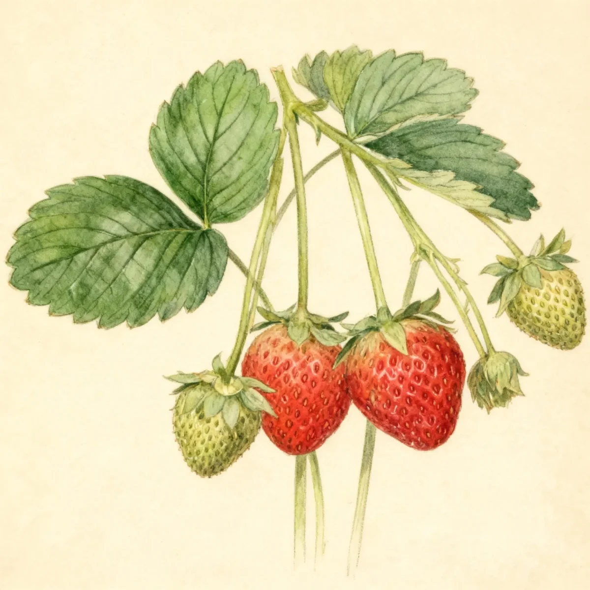 Strawberry (Fragaria 'Cavendish')