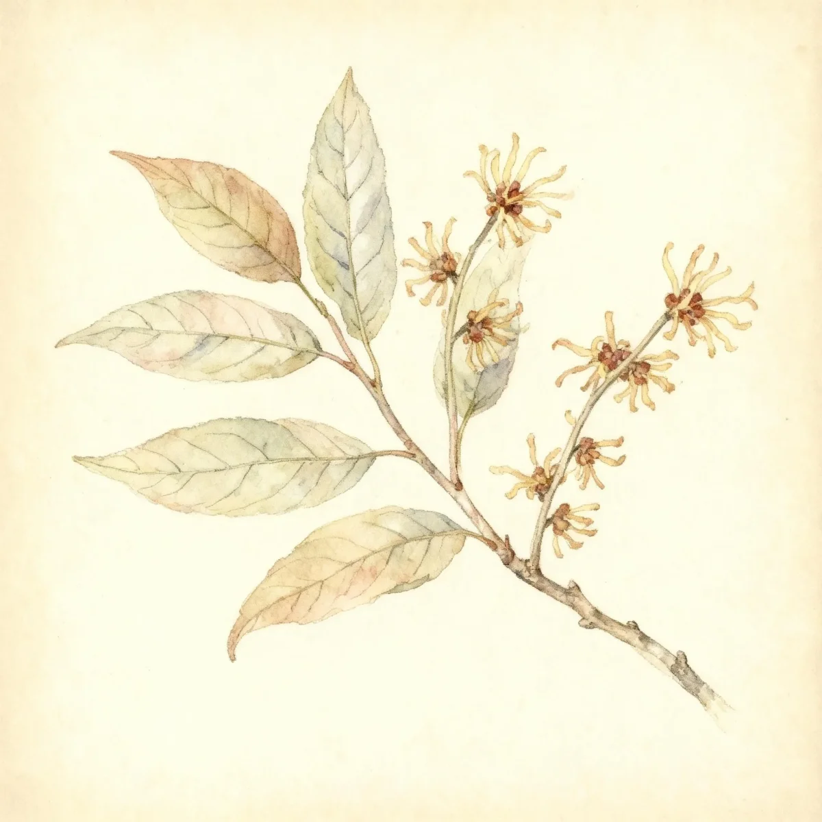 Witch hazel (Hamamelis × intermedia 'Diane')