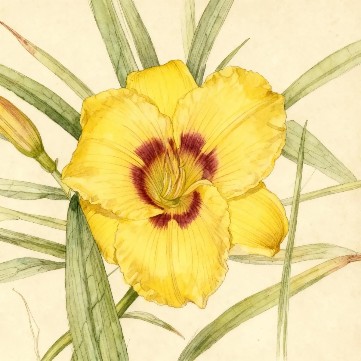 Daylily (Hemerocallis 'Siloam June Bug')