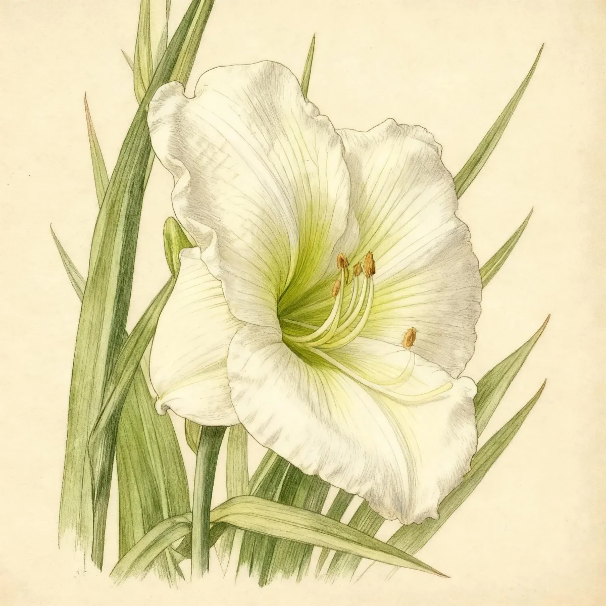 Daylily (Hemerocallis 'Sister Clara')