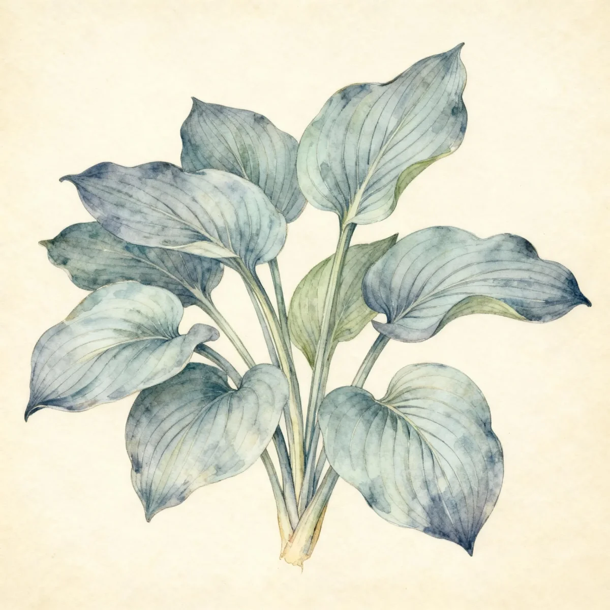 Hosta (Hosta 'Hadspen Blue')