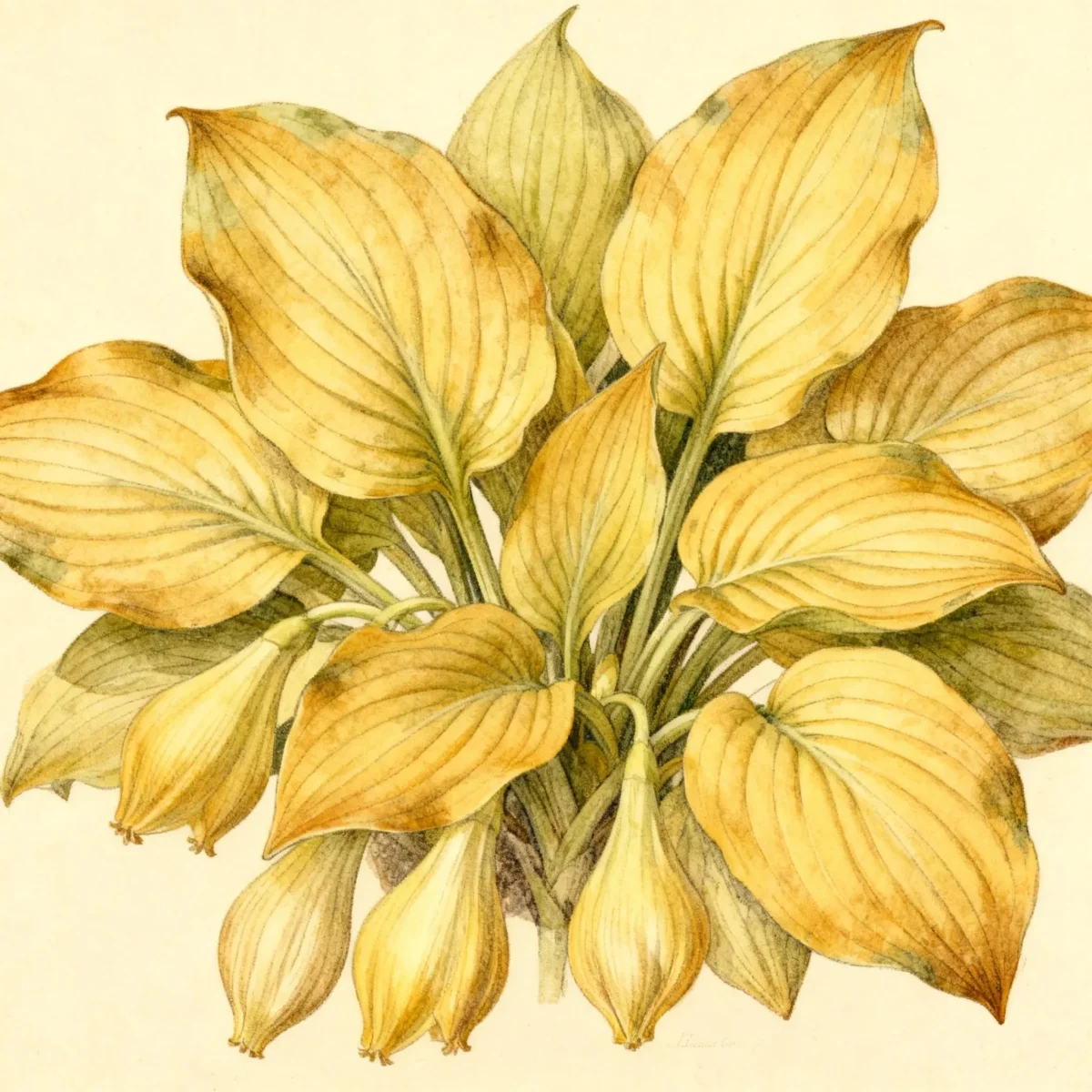 Hosta (Hosta 'Honeybells')