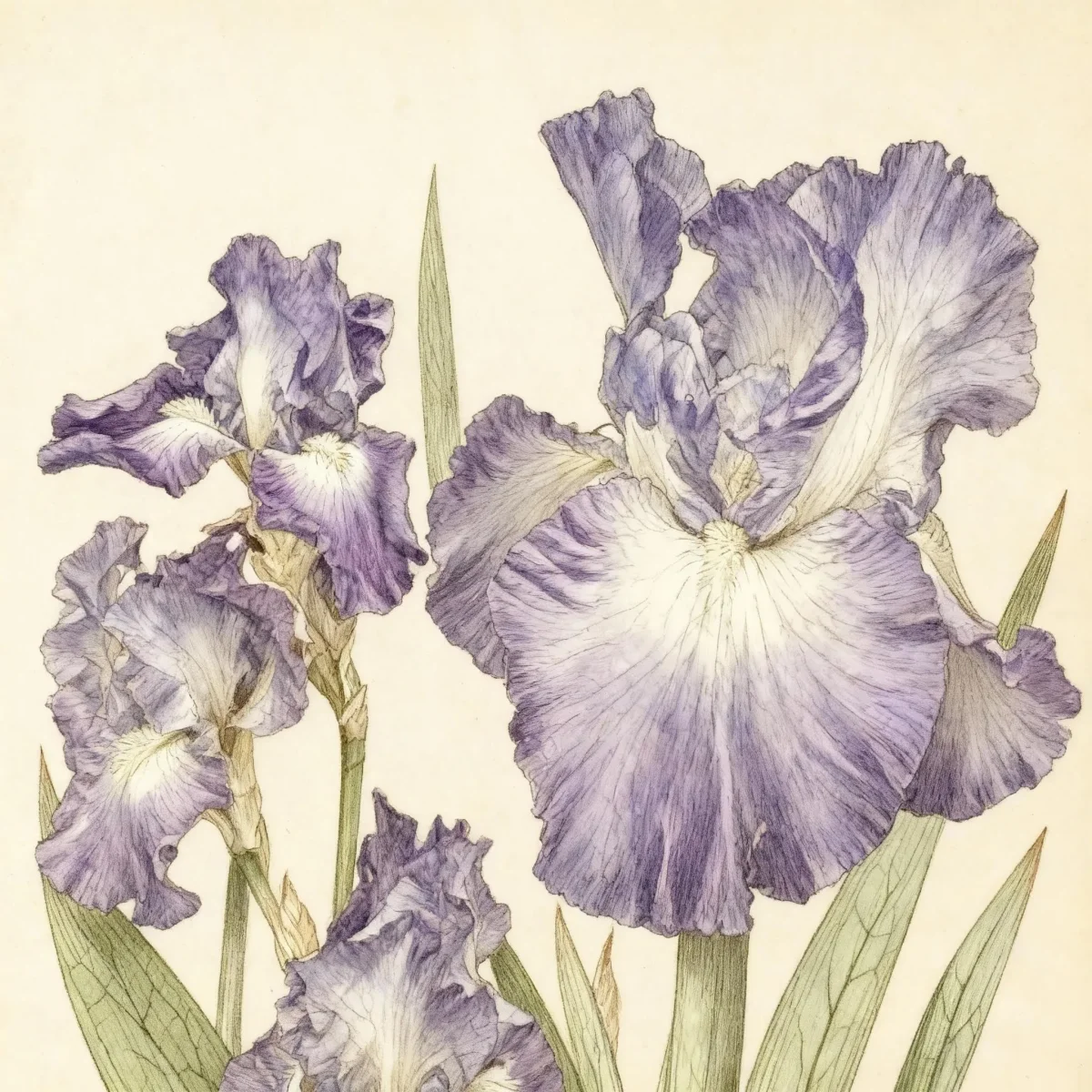 Tall bearded iris