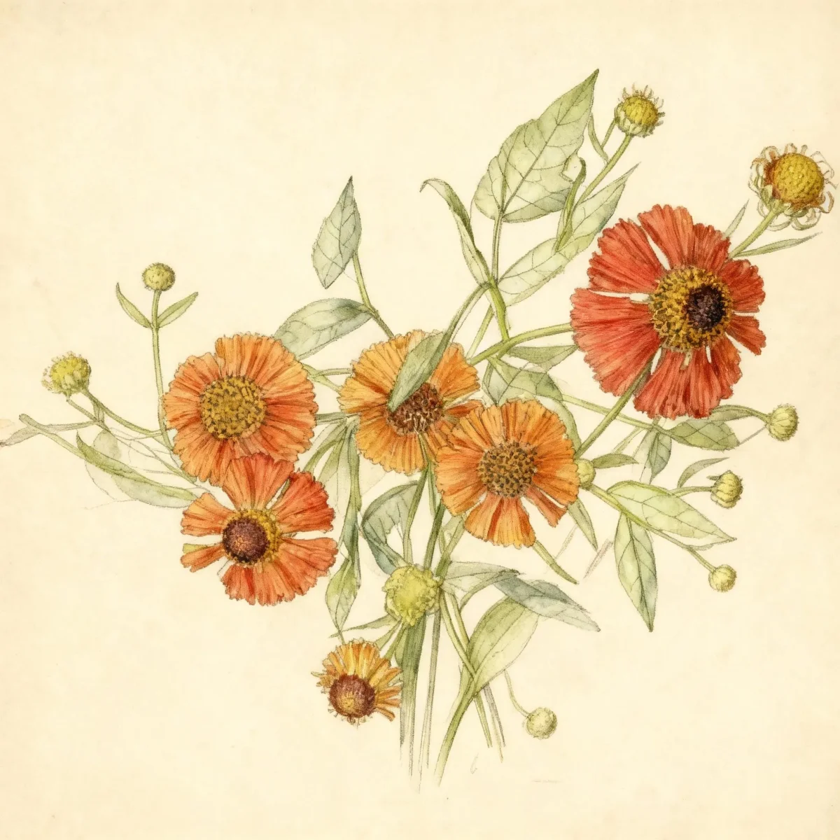 Sneezeweed (Helenium 'Moerheim Beauty')