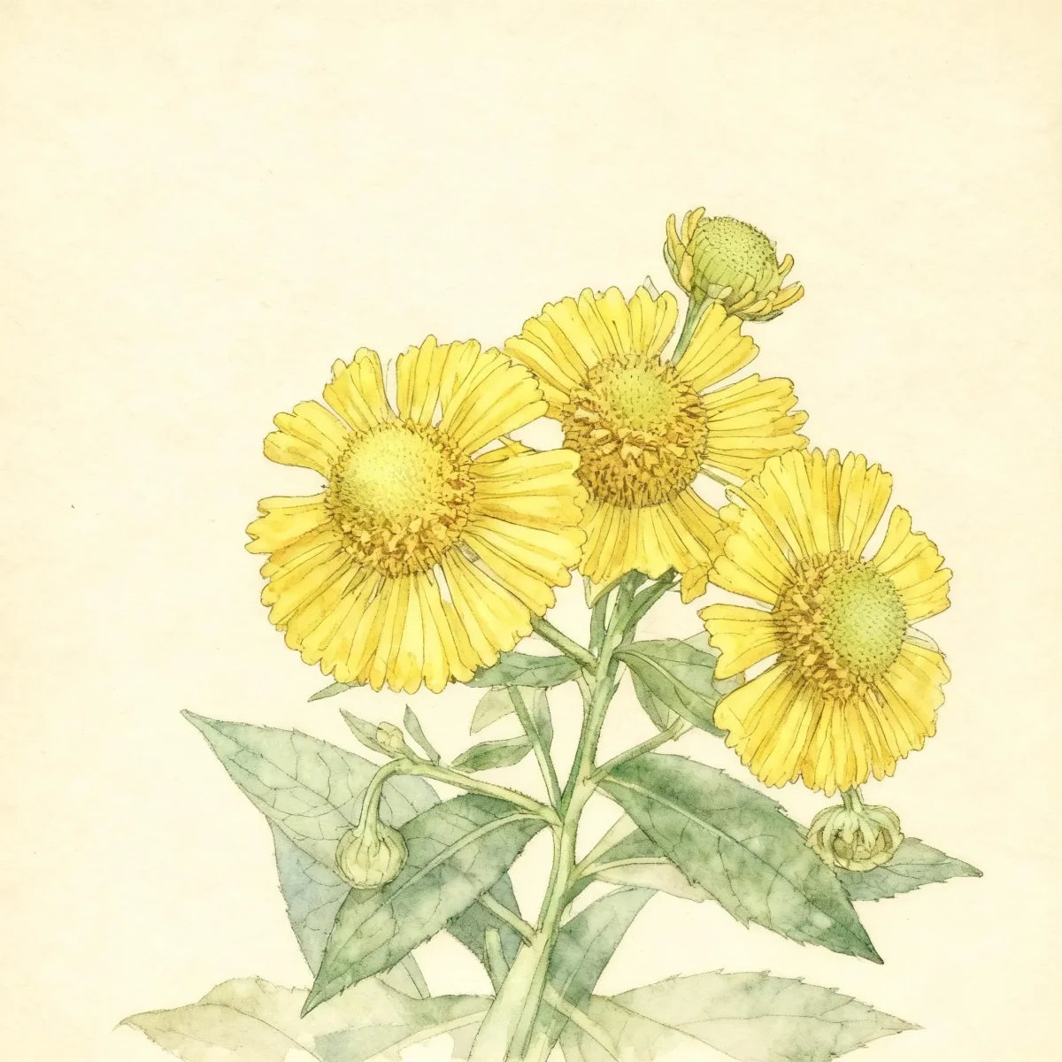 Sneezeweed (Helenium 'Zimbelstern')
