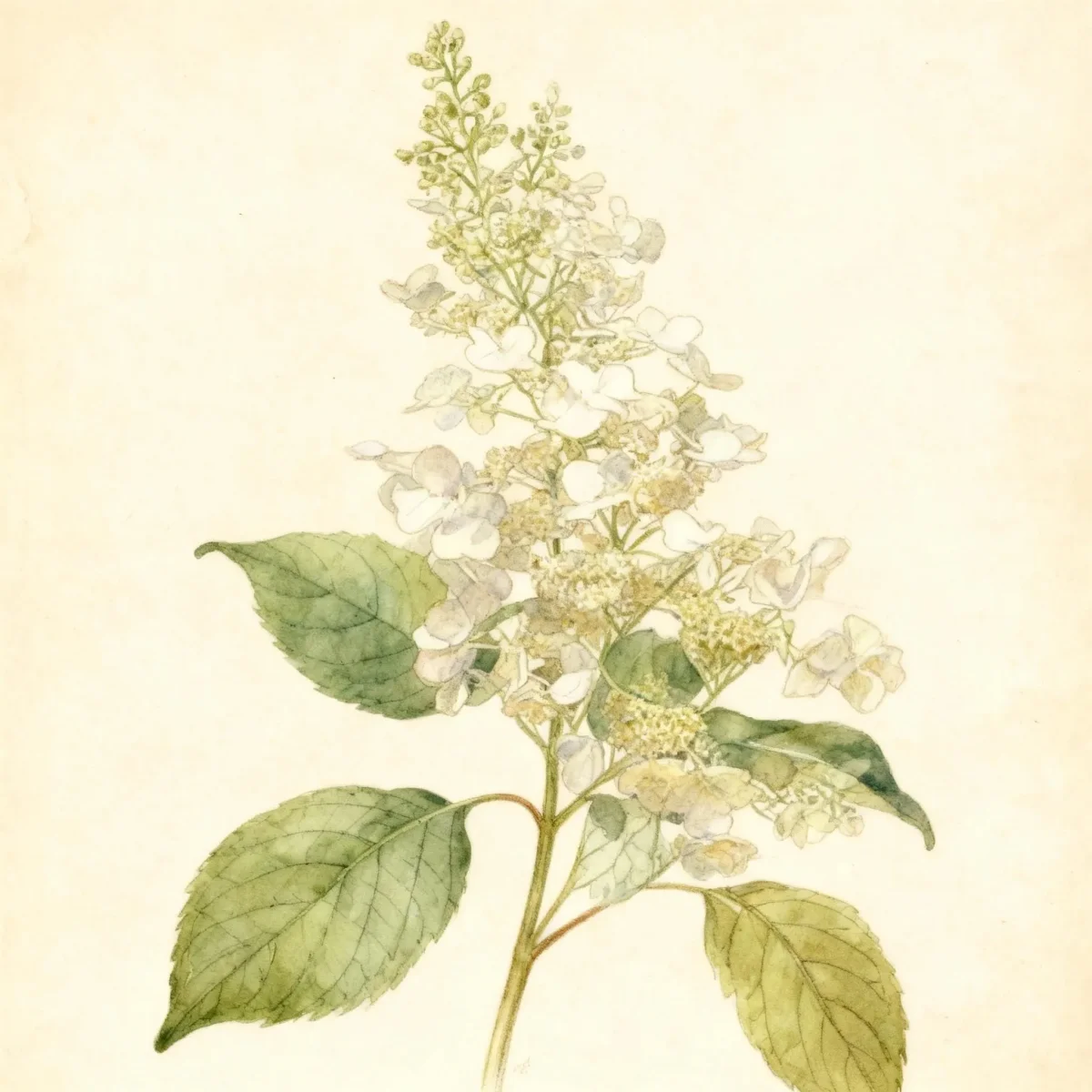 Panicle hydrangea (Hydrangea paniculata 'Tardiva')