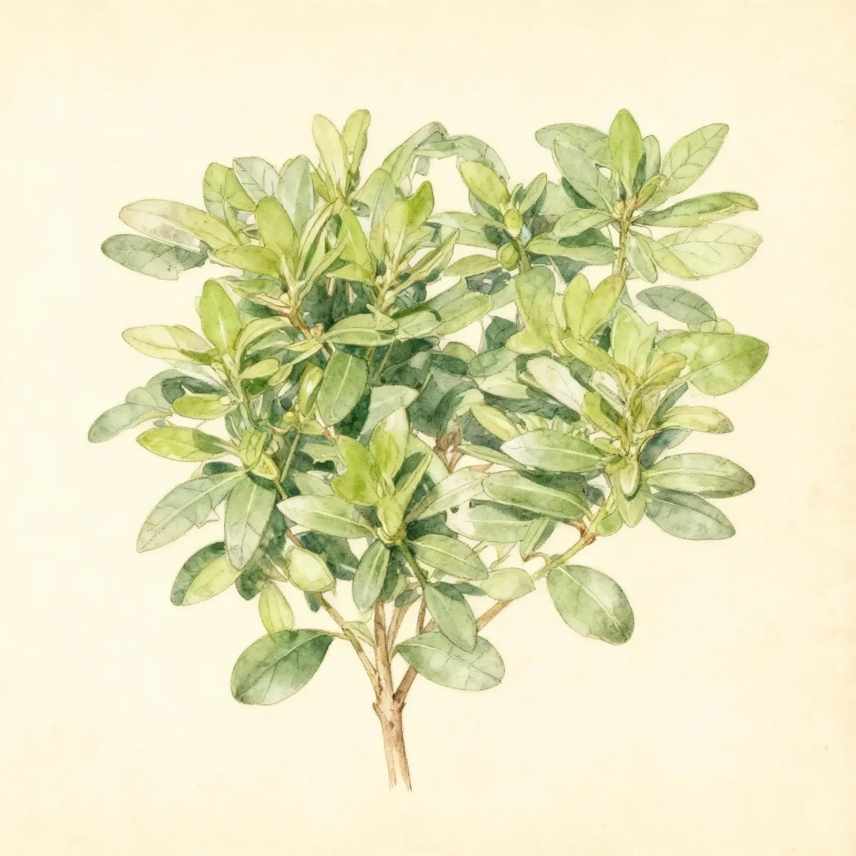 Inkberry (Ilex glabra 'Shamrock')