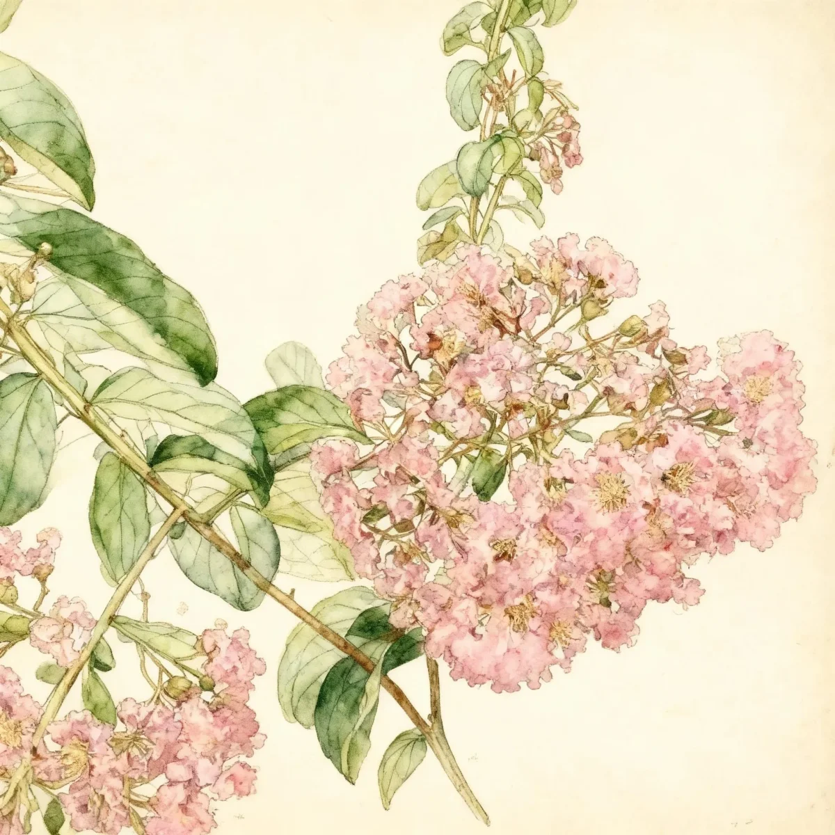 Crape myrtle (Lagerstroemia 'Choctaw')