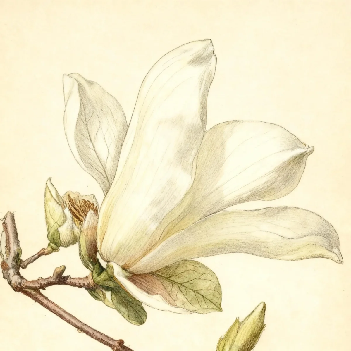 Magnolia (Magnolia 'Yellow Fever')