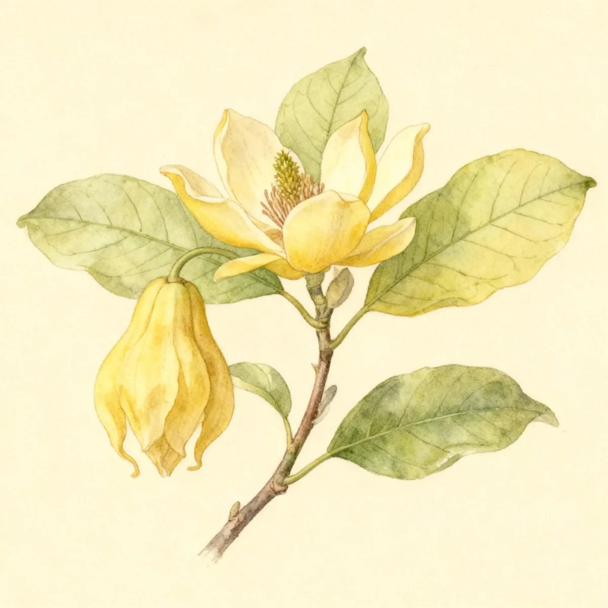 Magnolia (Magnolia 'Yellow Lantern')