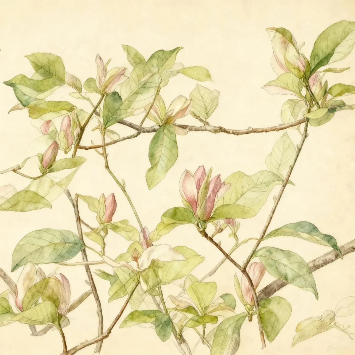 Magnolia (Magnolia × brooklynensis 'Woodsman')