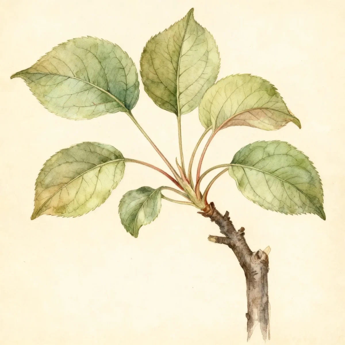 Flowering crabapple (Malus 'Ellen Gerhart')