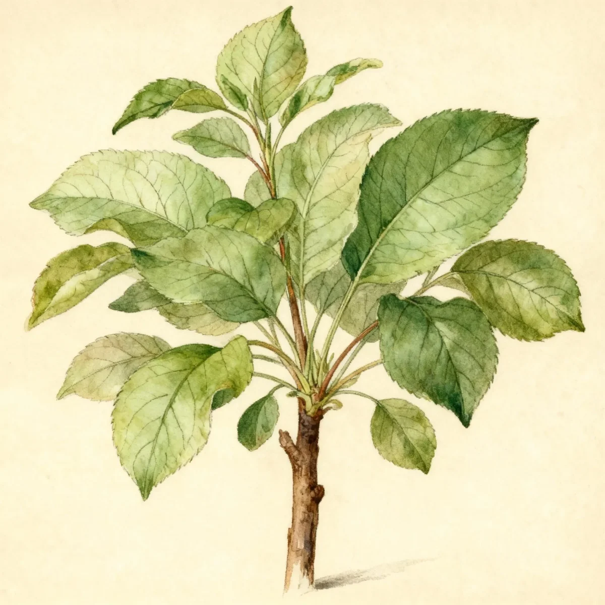 Flowering crabapple (Malus 'Ruth Ann')