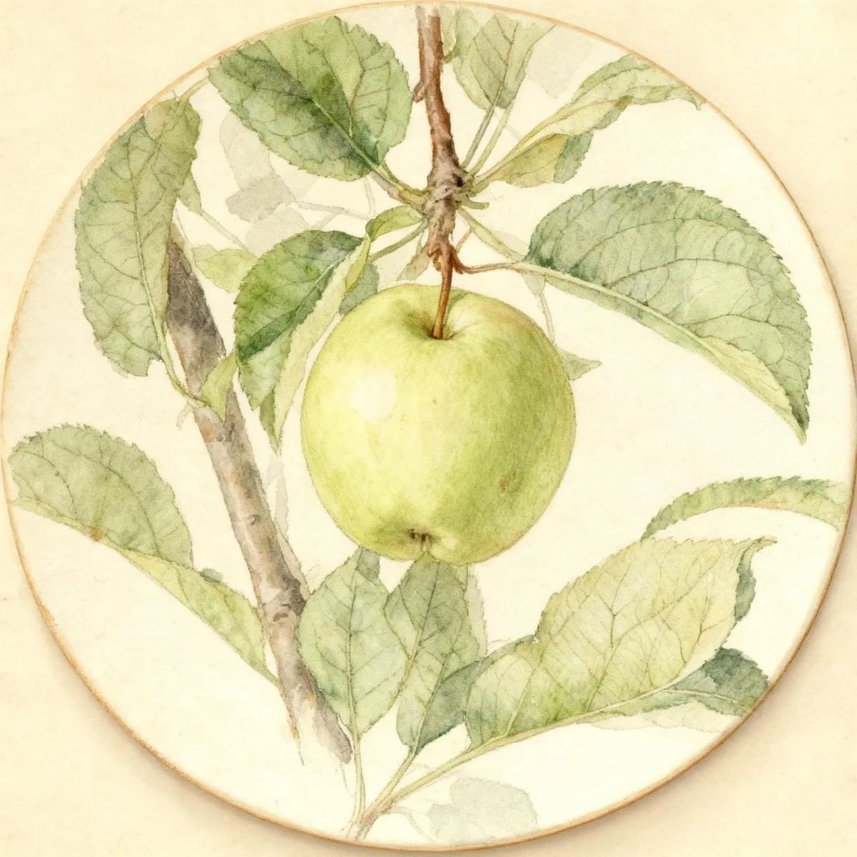 Standard apple (Malus 'Mullins' STARK GOLDEN DELICIOUS)